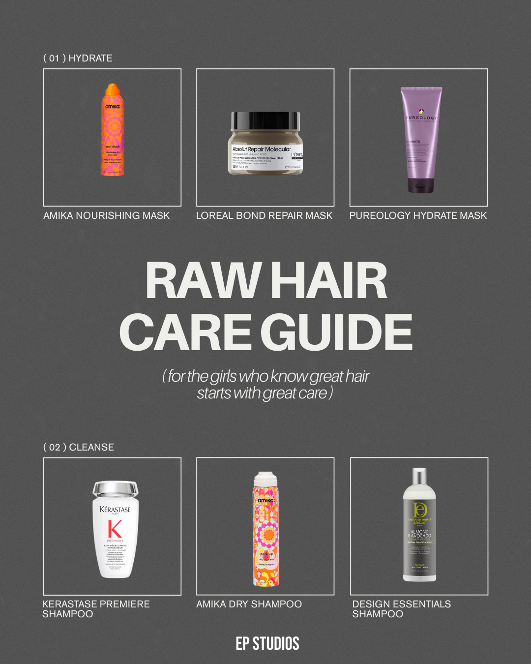 The Raw Hair Care Guide