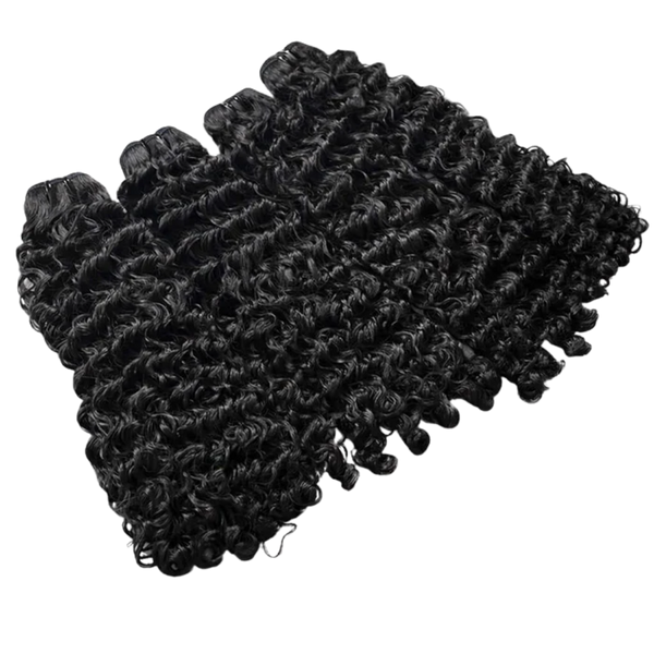 Burmese Curly Bundle + Closure Deal