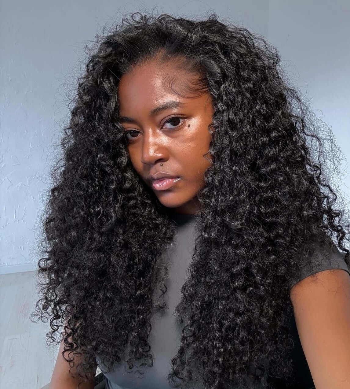 Burmese curly hair bundles UK virgin single donor EP Studios