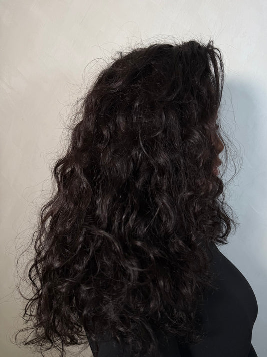 Long, wavy indian raw hair