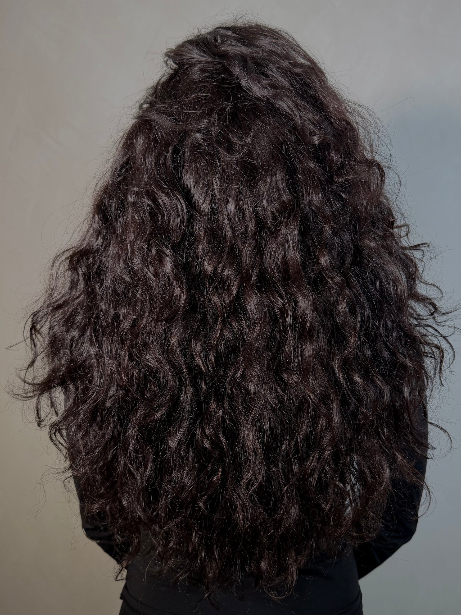 Long, wavy indian raw hair